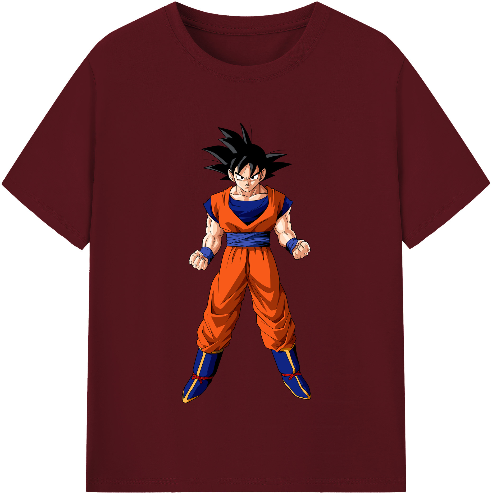 （画像用） ドラゴンボール 孫悟空（そん ごくう）Son Goku カカロット DRAGON BALL Kakarotto 綿100％半袖Tシャツ（フロントプリント）
